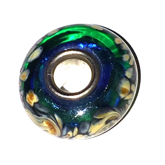 Jewelry - Italian Murano glass bead Pandora bracelet 925